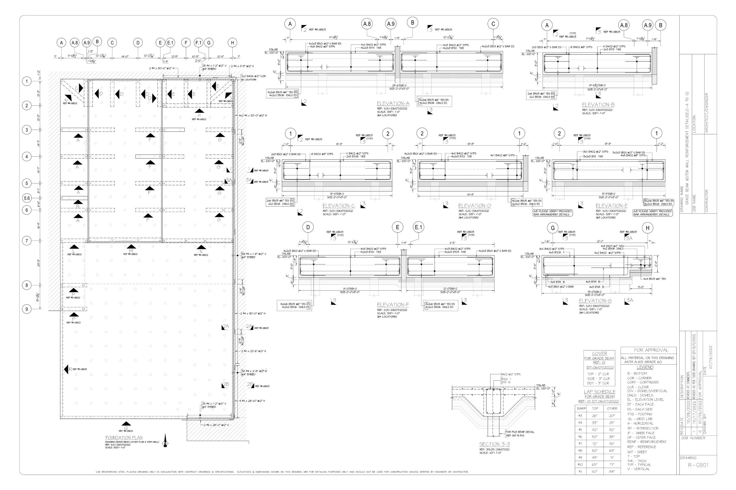 Grade-beam